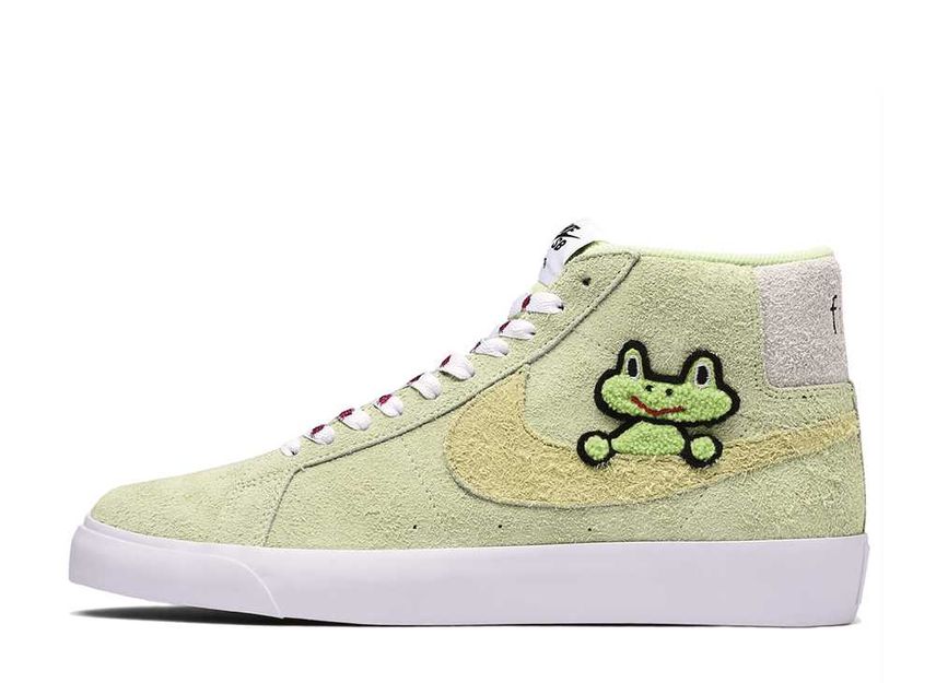 フロッグ スケートボード × ナイキ QS SB ズームブレーザー ミッド