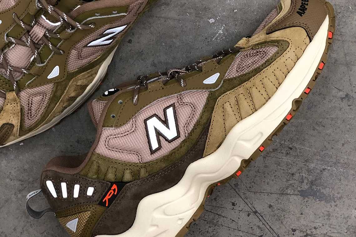 【スニダンで購入可】9/25発売 Aape × New Balance 703S 3colors 抽選/定価/販売店舗まとめ 2枚目