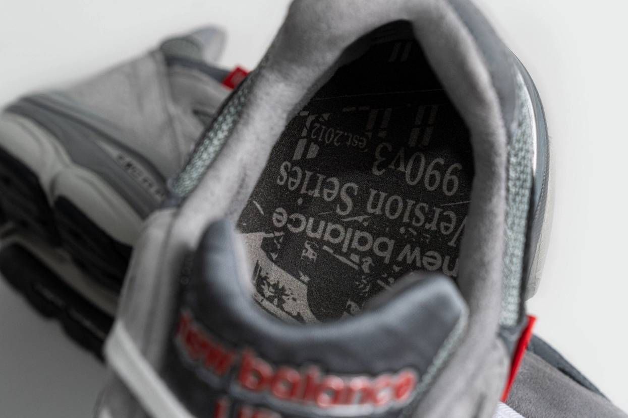 【販売リンクあり】10/1・11/5発売 New Balance 990V3 M990VS3 抽選/定価/販売店舗まとめ 4枚目