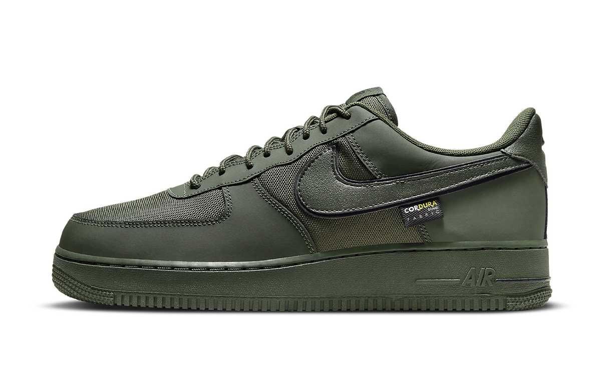 【リーク】海外2021年発売 NIKE AIR FORCE 1 CORDURA "CARGO KHAKI" 抽選/定価/販売店舗まとめ 2枚目