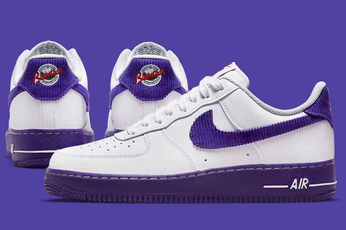 【リーク】海外9/10発売 NIKE AIR FORCE 1 '07 LOW EMB SPORTS SPECIALTIES "WHITE/PURPLE" 抽選/定価/販売店舗まとめ