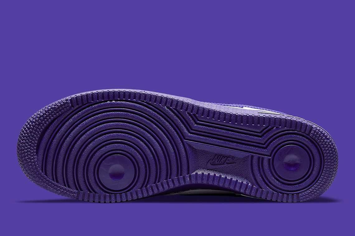 【販売リンクあり】11/29発売 Nike Air Force 1 Low '07 "White and Court Purple" 抽選/定価/販売店舗まとめ 10枚目