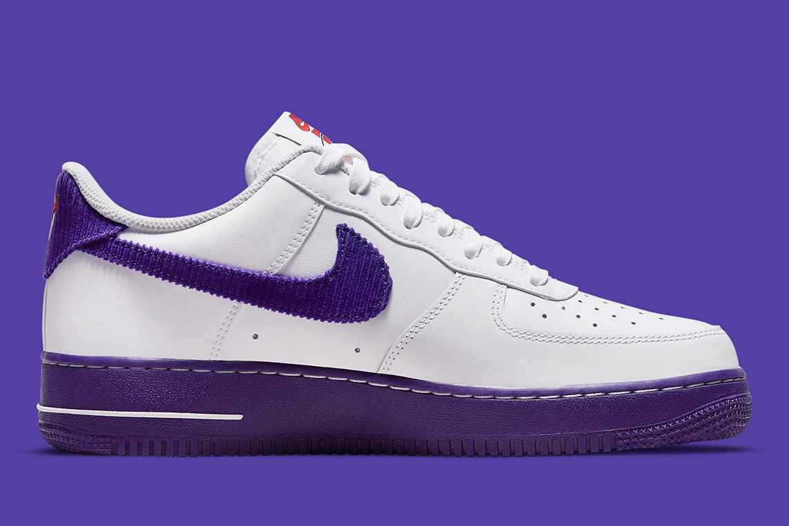 【販売リンクあり】11/29発売 Nike Air Force 1 Low '07 "White and Court Purple" 抽選/定価/販売店舗まとめ 8枚目