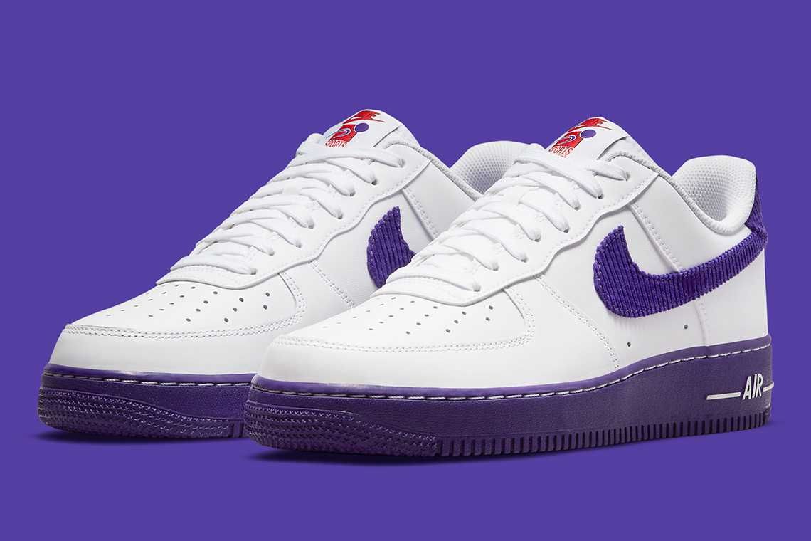 【販売リンクあり】11/29発売 Nike Air Force 1 Low '07 "White and Court Purple" 抽選/定価/販売店舗まとめ 6枚目
