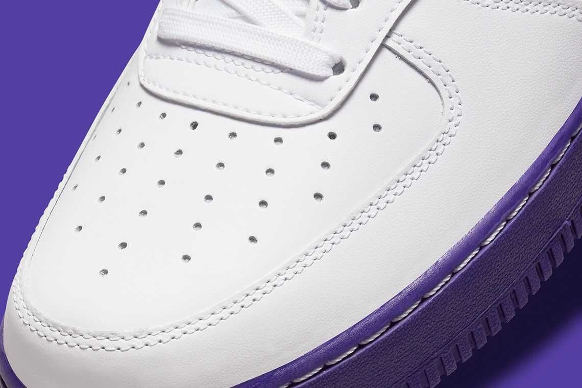 【販売リンクあり】11/29発売 Nike Air Force 1 Low '07 "White and Court Purple" 抽選/定価/販売店舗まとめ 12枚目
