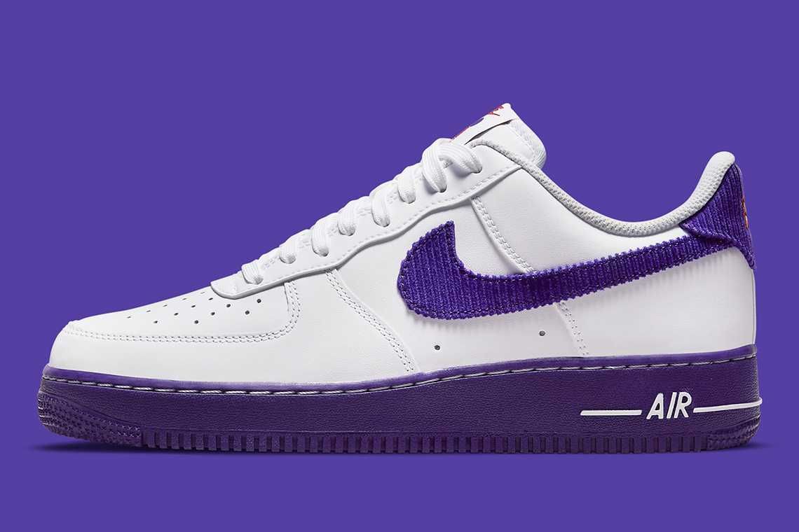 【販売リンクあり】11/29発売 Nike Air Force 1 Low '07 "White and Court Purple" 抽選/定価/販売店舗まとめ 7枚目