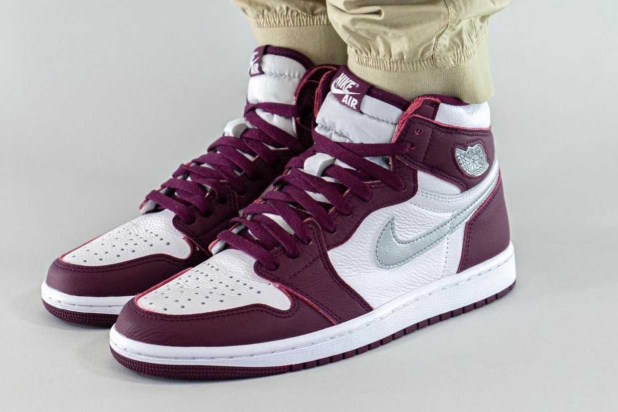 【スニダンで購入可】11/20発売 Nike Air Jordan 1 High OG "Bordeaux" 抽選/定価/販売店舗まとめ 11枚目