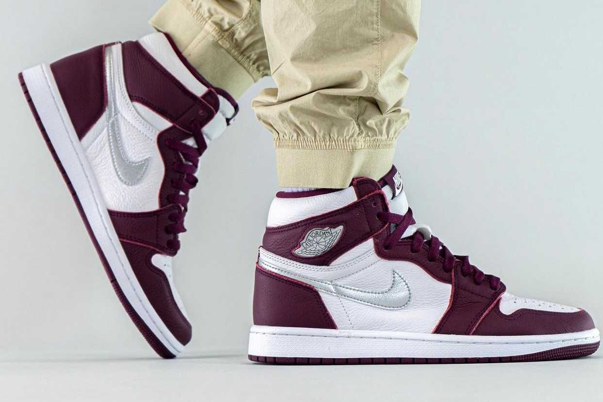 【スニダンで購入可】11/20発売 Nike Air Jordan 1 High OG "Bordeaux" 抽選/定価/販売店舗まとめ 9枚目