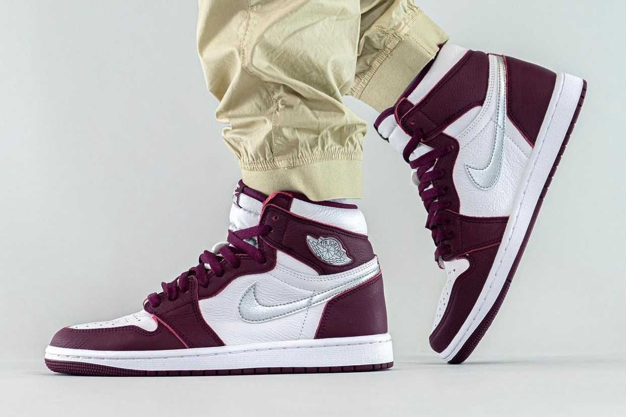 【スニダンで購入可】11/20発売 Nike Air Jordan 1 High OG "Bordeaux" 抽選/定価/販売店舗まとめ 8枚目