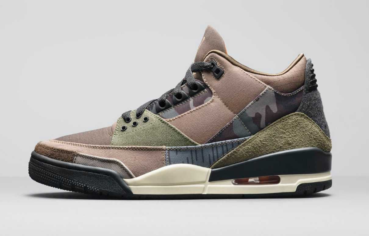 【リーク】海外11/29発売 NIKE AIR JORDAN 3 "CAMO" 抽選/定価/販売店舗まとめ