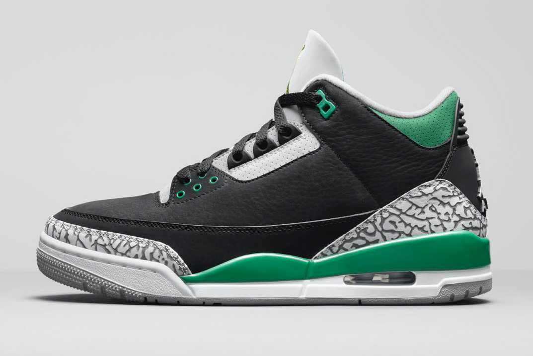 【リーク】海外10/30発売 NIKE AIR JORDAN 3 "PINE GREEN" 抽選/定価/販売店舗まとめ