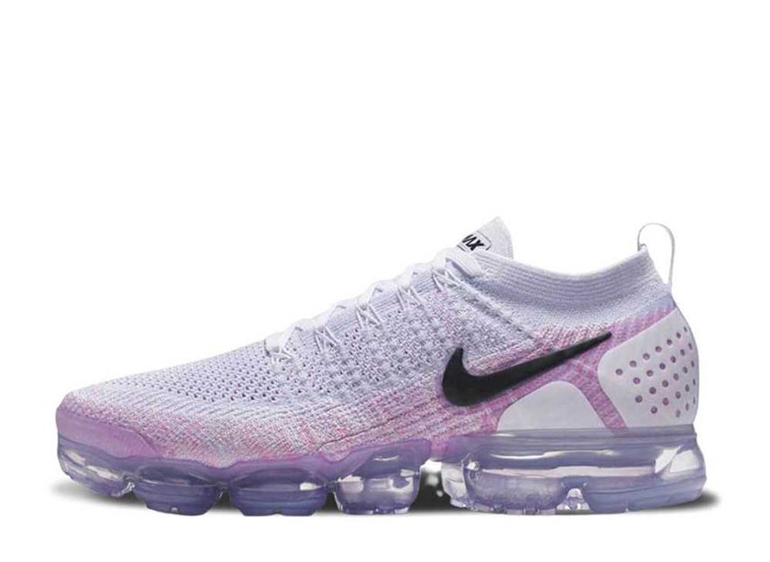 Nike vapormax flyknit 2 white and blue Clearance