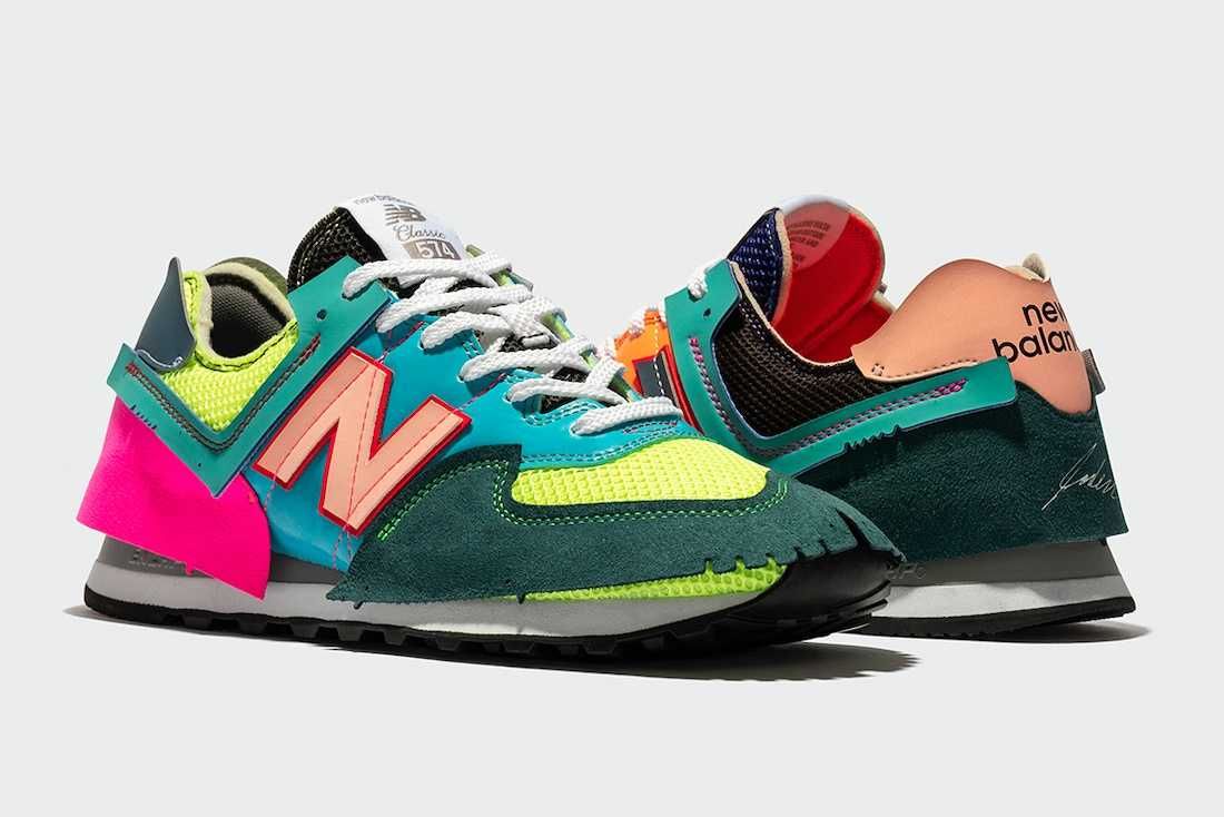 【スニダンで購入可】9/17発売 JADEN SMITH × NEW BALANCE 574 ML574JSA "MULTI COLOR" 抽選/定価/販売店舗まとめ 2枚目