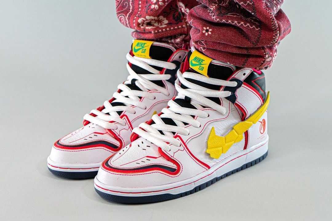 【スニダンで購入可】9/24・9/27発売 Gundam Unicorn × Nike SB Dunk High PRO QS 2Colors 抽選/定価/販売店舗まとめ 9枚目