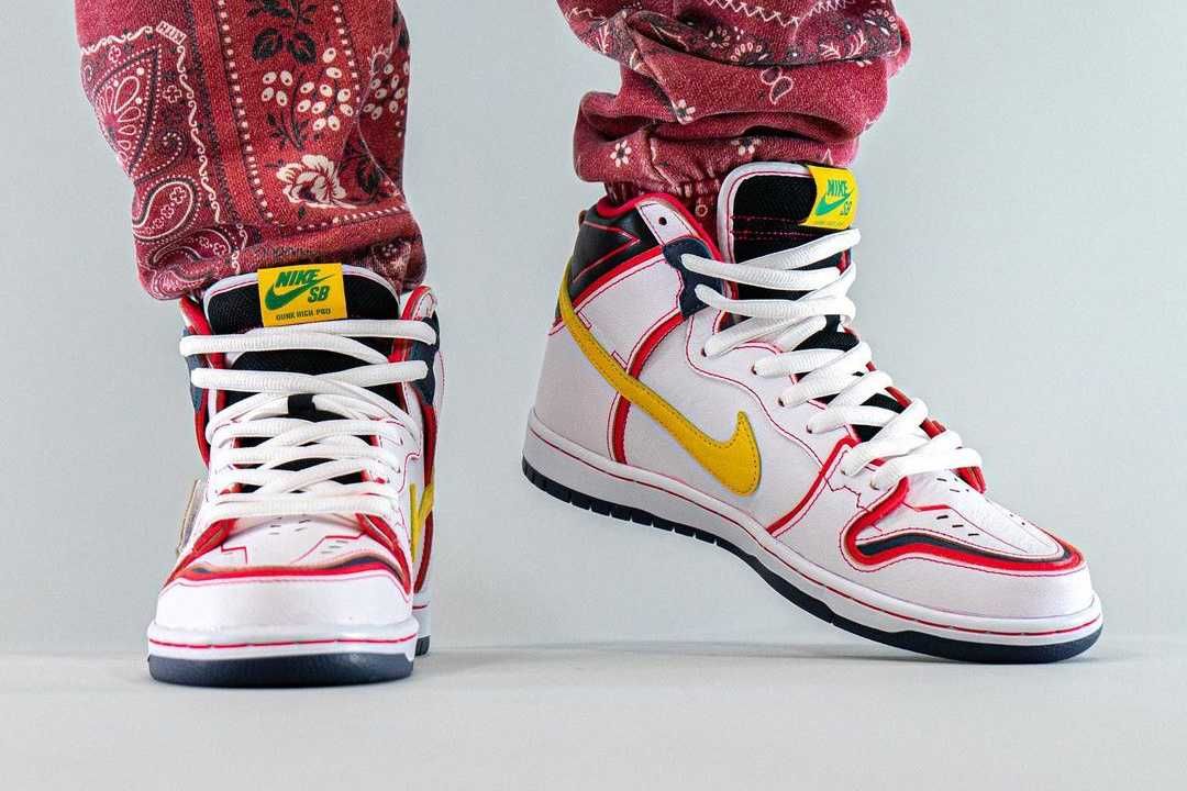 【スニダンで購入可】9/24・9/27発売 Gundam Unicorn × Nike SB Dunk High PRO QS 2Colors 抽選/定価/販売店舗まとめ 8枚目