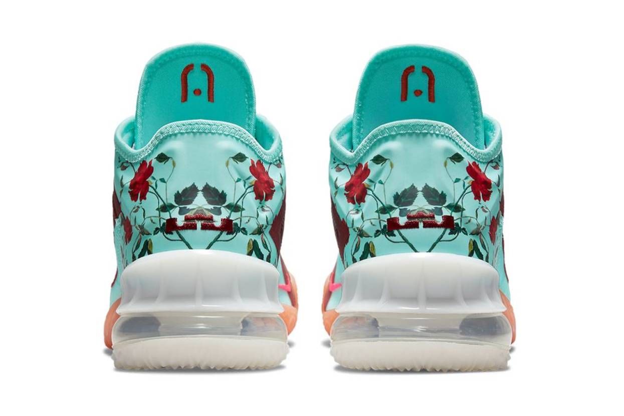 【スニダンで購入可】9/18発売 NIKE LEBRON 18 LOW "FLORAL" 抽選/定価/販売店舗まとめ 8枚目
