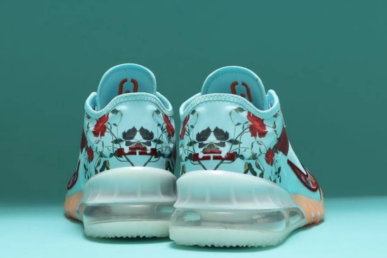 【スニダンで購入可】9/18発売 NIKE LEBRON 18 LOW "FLORAL" 抽選/定価/販売店舗まとめ 2枚目