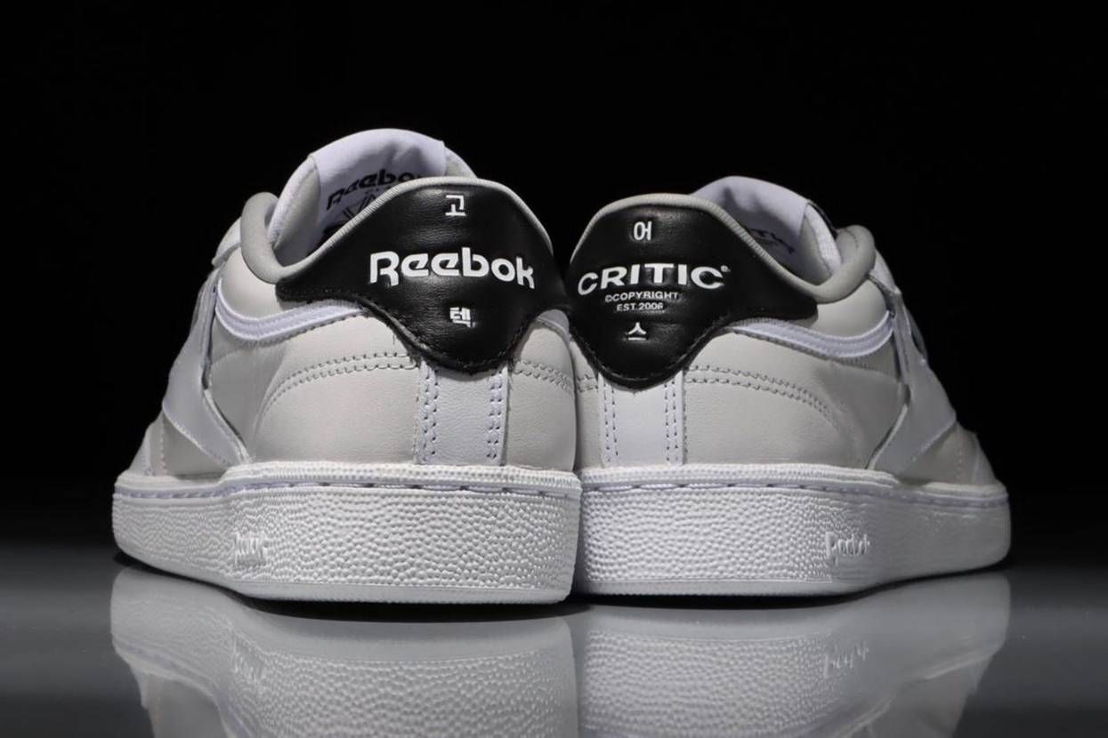 【スニダンで購入可】9/15発売 CRITIC × REEBOK CLUB C 85 GTX "WHITE" 抽選/定価/販売店舗まとめ 5枚目