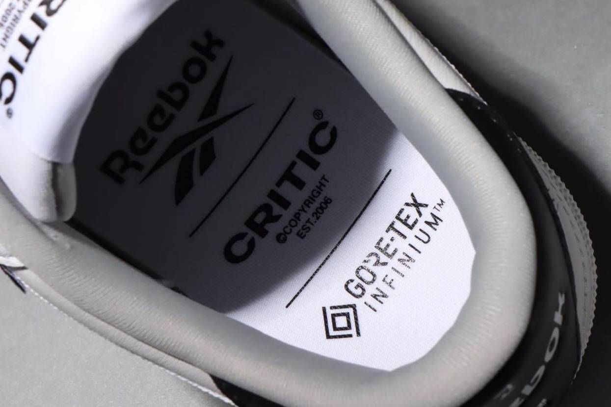 【スニダンで購入可】9/15発売 CRITIC × REEBOK CLUB C 85 GTX "WHITE" 抽選/定価/販売店舗まとめ 4枚目