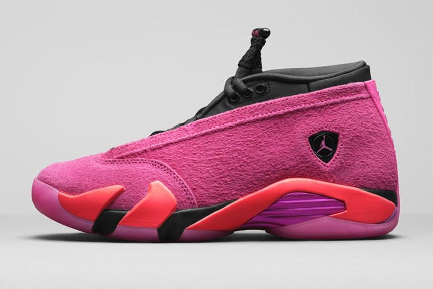 【スニダンで購入可】海外11/4発売 NIKE WMNS AIR JORDAN 14 LOW RETRO "SHOCKING PINK" 抽選/定価/販売店舗まとめ