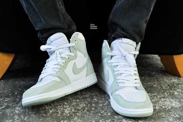 【スニダンで購入可】8/12・9/27発売 Nike Wmns Air Jordan 1 "Seafoam" 抽選/定価/販売店舗まとめ 2枚目