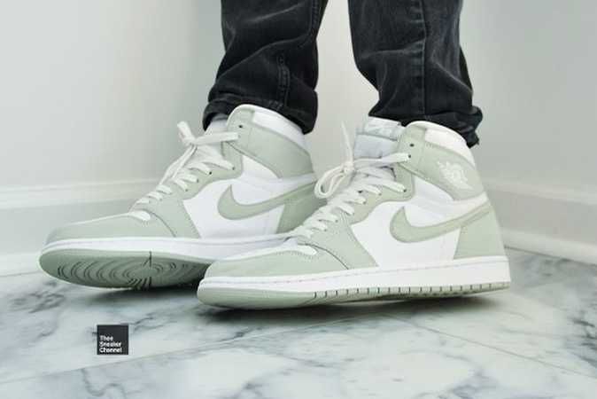 【スニダンで購入可】8/12・9/27発売 Nike Wmns Air Jordan 1 "Seafoam" 抽選/定価/販売店舗まとめ 3枚目