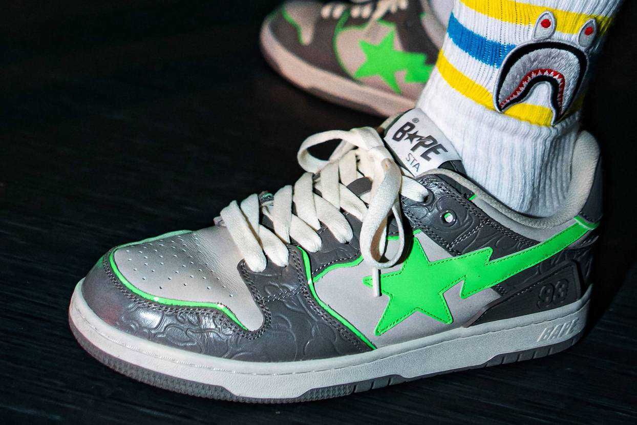 【スニダンで購入可】9/17発売 BAPE BLOCK STA HI & BAPE SK8 STA 抽選/定価/販売店舗まとめ 2枚目