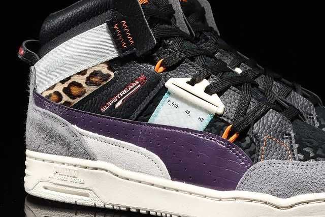 【スニダンで購入可】9/11発売  PUMA SLIPSTREAM MUTATION BEAST FUR "BLACK-CASTLEROCK" 抽選/定価/販売店舗まとめ 2枚目