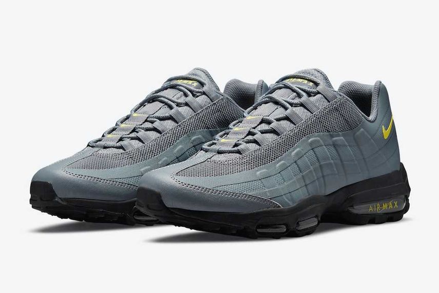 【リーク】海外2021年発売 NIKE AIR MAX 95 ULTRA "GREY VOLT" 抽選/定価/販売店舗まとめ