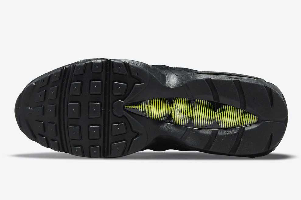【リーク】海外2021年発売 NIKE AIR MAX 95 "BLACK/YELLOW" 抽選/定価/販売店舗まとめ 5枚目