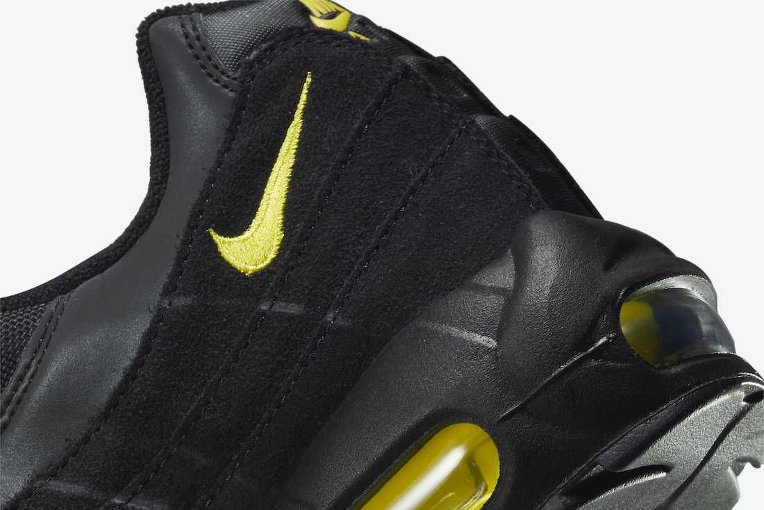 【リーク】海外2021年発売 NIKE AIR MAX 95 "BLACK/YELLOW" 抽選/定価/販売店舗まとめ 8枚目