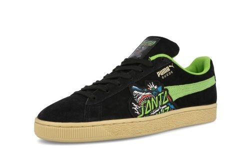 【リーク】海外9/18発売 Santa Cruz × Puma Suede "Black/Green Flash" 抽選/定価/販売店舗まとめ