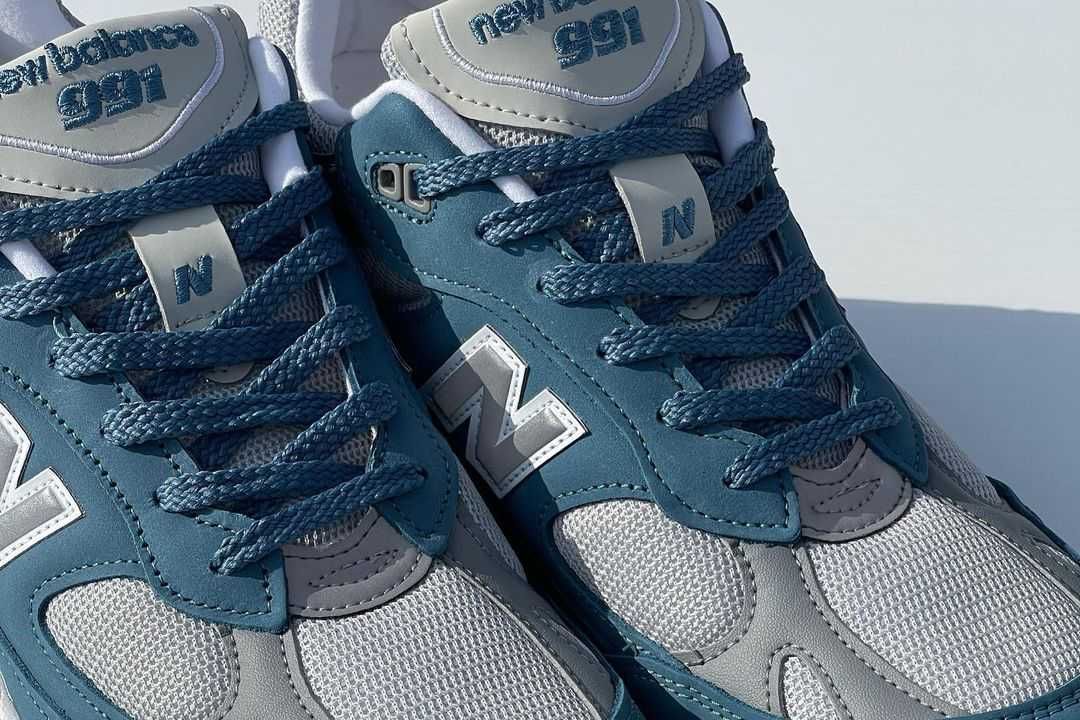 【スニダンで購入可】10/2先行予約販売 New Balance M991BSG "Slate Blue/Gray" 抽選/定価/販売店舗まとめ 6枚目