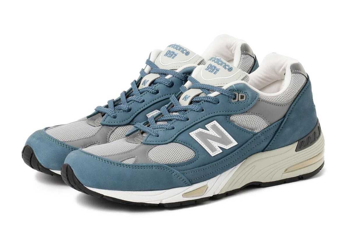 【スニダンで購入可】10/2先行予約販売 New Balance M991BSG "Slate Blue/Gray" 抽選/定価/販売店舗まとめ 7枚目