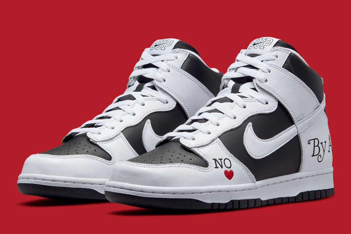 【リーク】SUPREME × NIKE SB DUNK HIGH "BY ANY MEANS" 2COLORS 抽選/定価/販売店舗まとめ