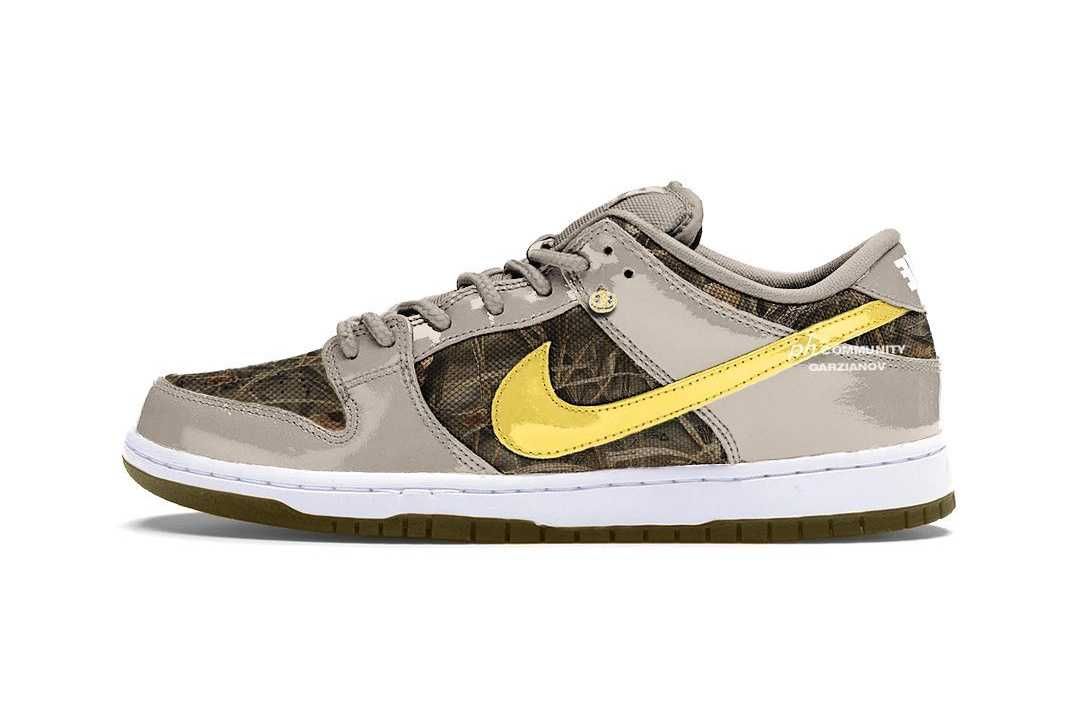 【リーク】海外2021年発売 Cactus Plant Flea Market × Nike Dunk Low SP Leather "Barley/Sail" 抽選/定価/販売店舗まとめ