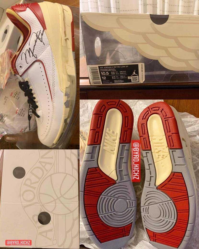 【スニダンで購入可】11/12発売 Off-White × Nike Air Jordan 2 Low 2colors 抽選/定価/販売店舗まとめ 21枚目