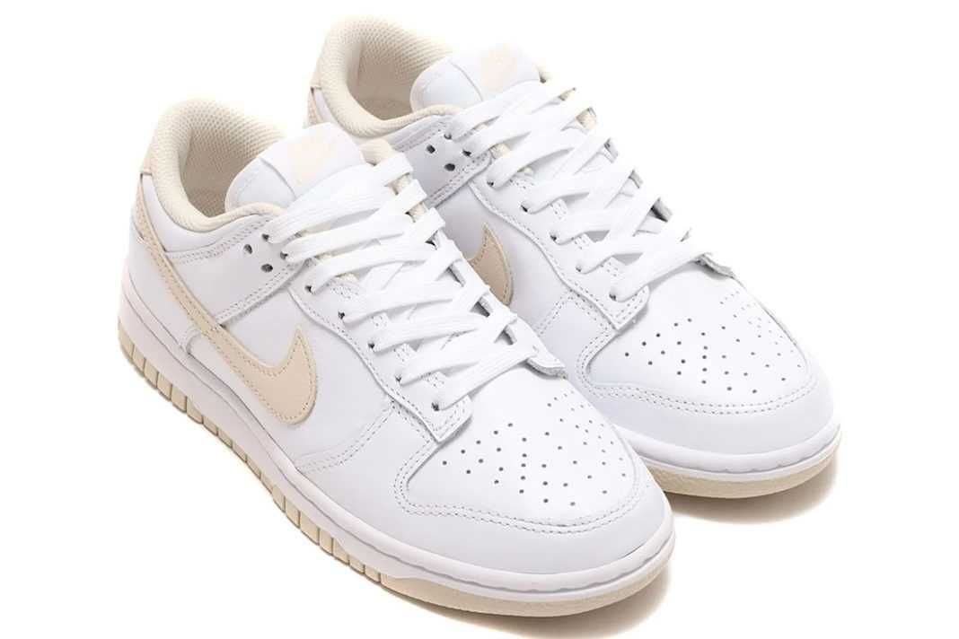 【スニダンで購入可】10/25発売 Nike Wmns Dunk Low "Pearl White" 抽選/定価/販売店舗まとめ 4枚目