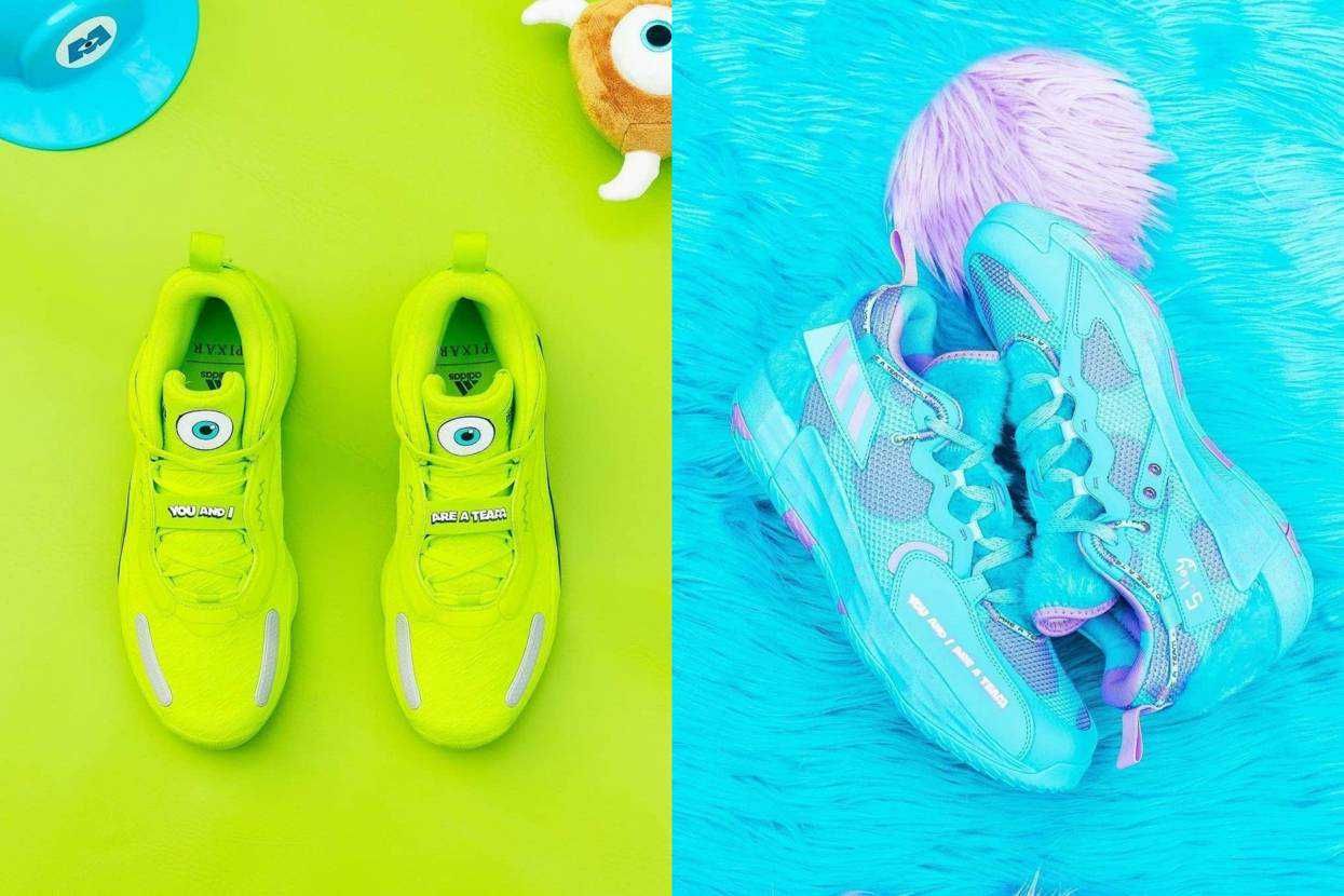 バッシュ　モンスターズインク　サリー スニダンで購入可】9/25発売 Monsters Inc. × adidas collection