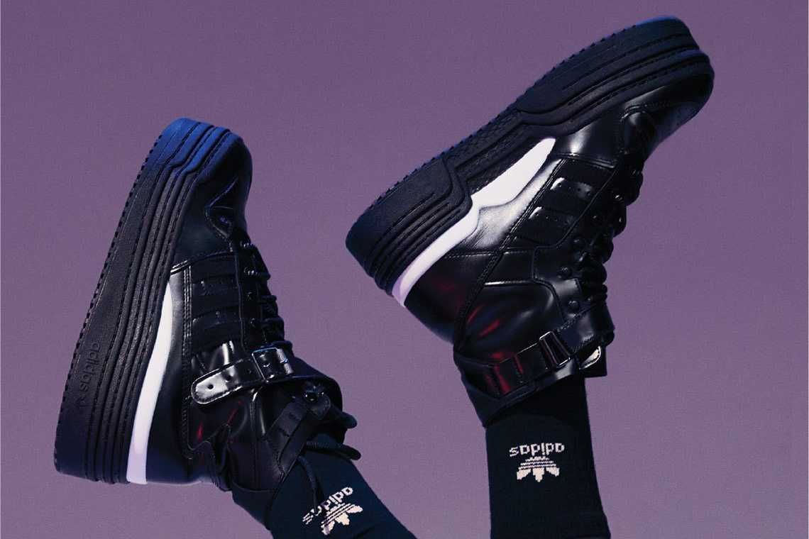 【スニダンで購入可】9/24発売 Aflopunk × adidas Originals Tripleplat Forum Hi "Core black" 抽選/定価/販売店舗まとめ 3枚目