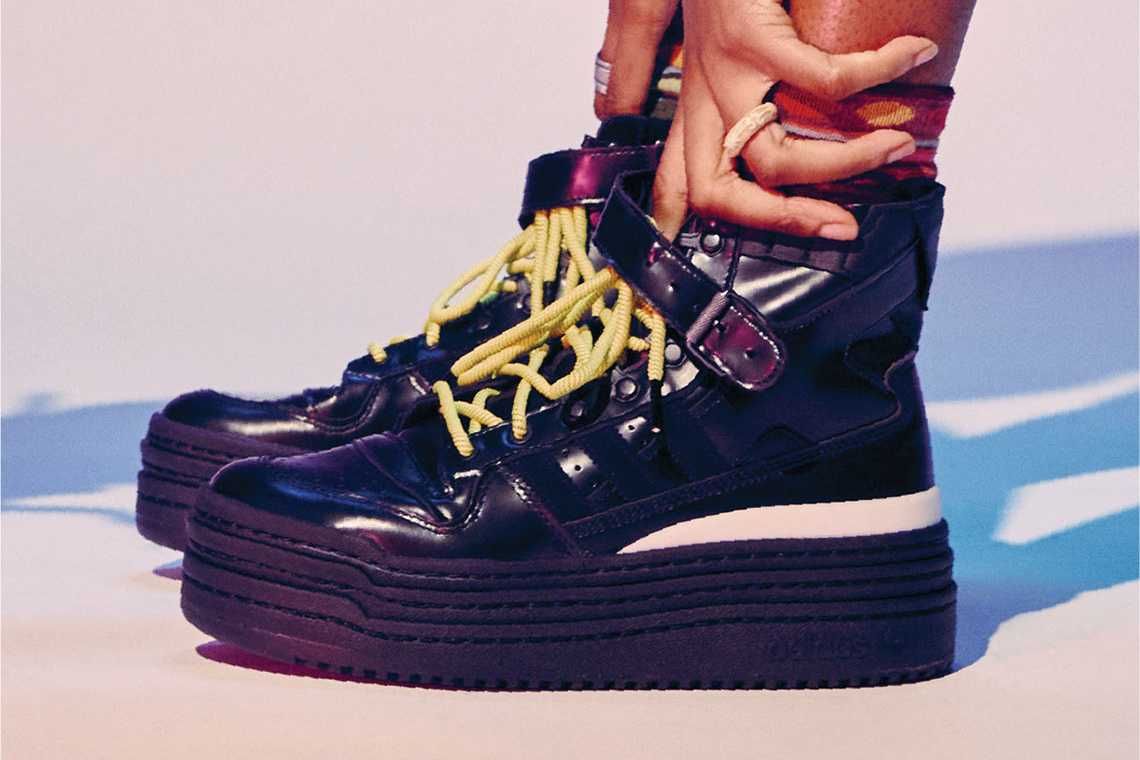 【スニダンで購入可】9/24発売 Aflopunk × adidas Originals Tripleplat Forum Hi "Core black" 抽選/定価/販売店舗まとめ 2枚目