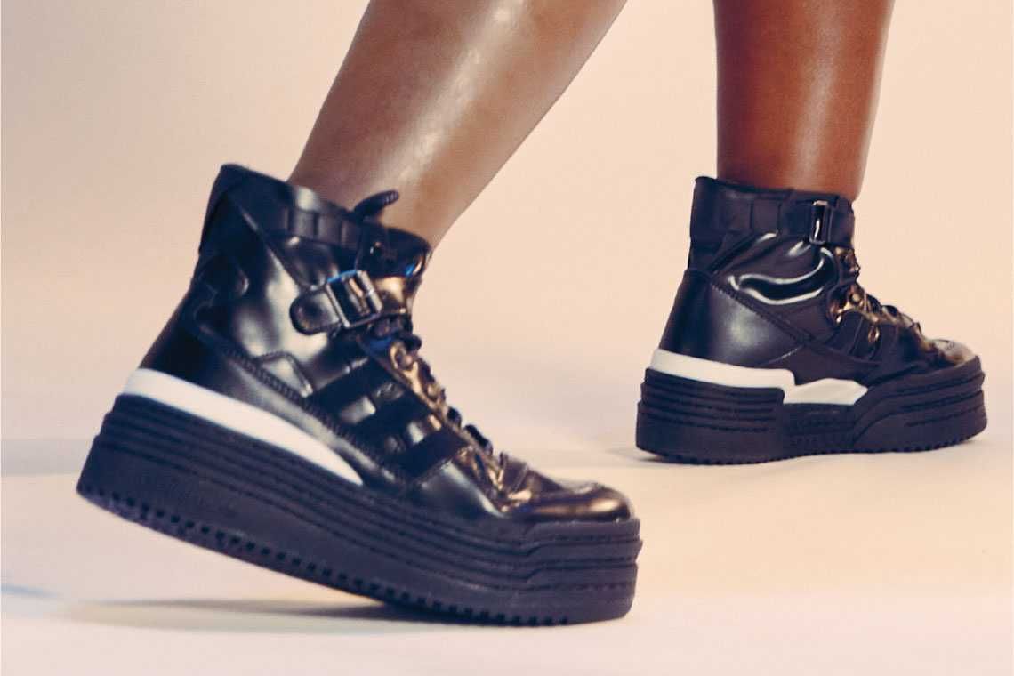 【スニダンで購入可】9/24発売 Aflopunk × adidas Originals Tripleplat Forum Hi "Core black" 抽選/定価/販売店舗まとめ 4枚目