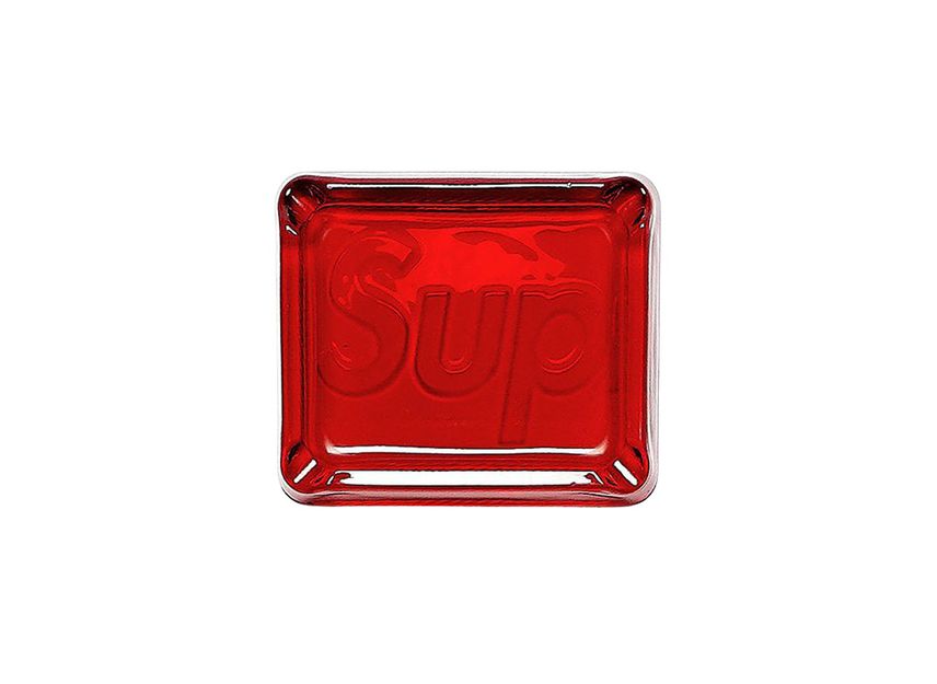 Supreme Debossed Glass Ashtray