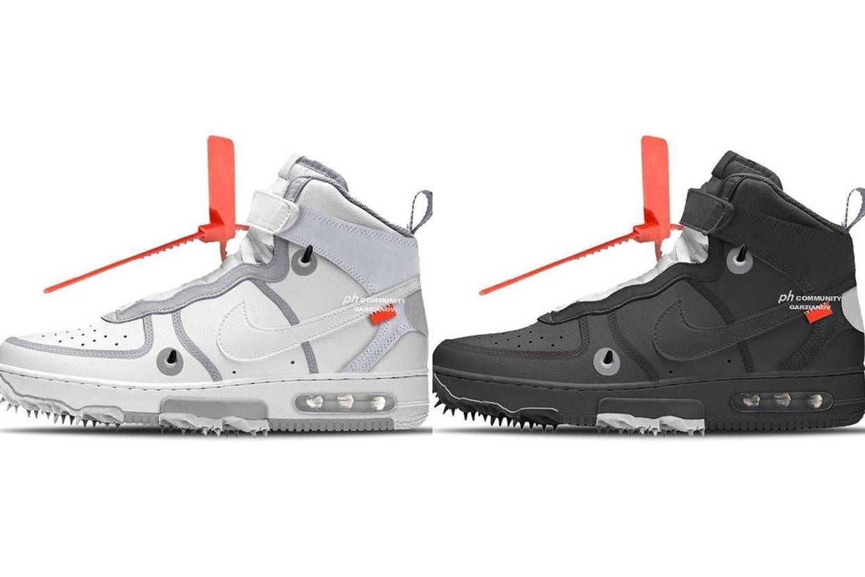 【リーク】2022年5月発売 Off-White × Nike Air Force 1 Mid 2Colors 抽選/定価/販売店舗まとめ