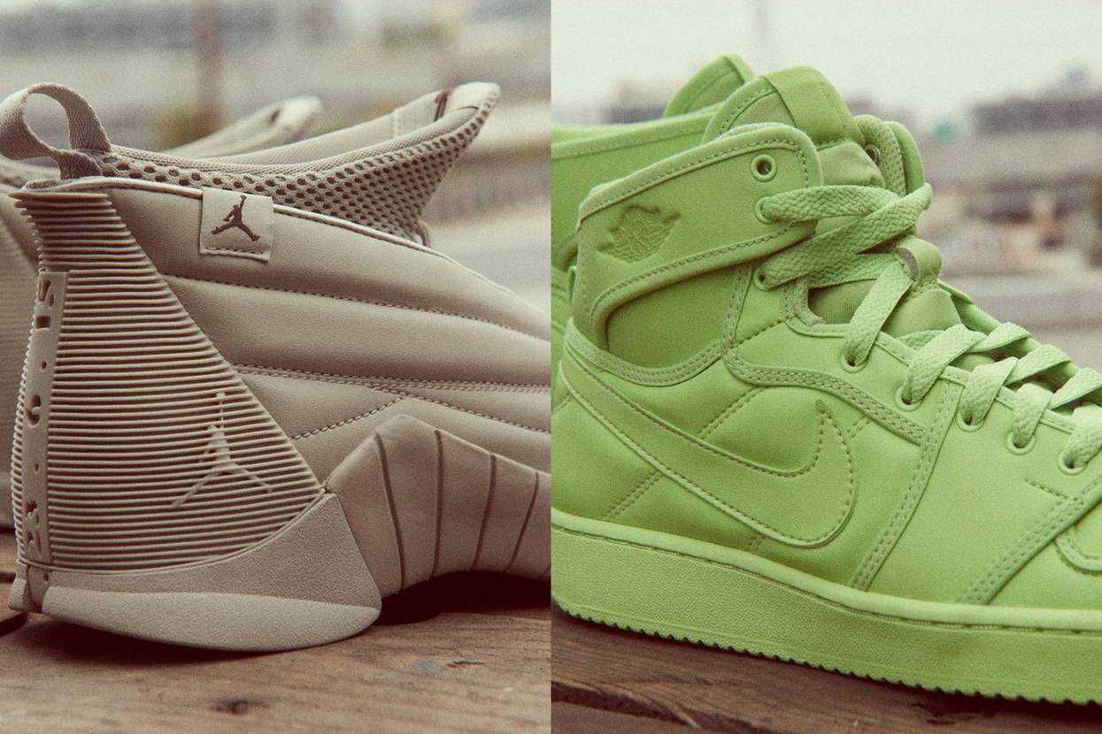 【スニダンで購入可】9/30発売 Billie Eilish × Nike WMNS Air Jordan 1 KO & Air Jordan 15 SP 抽選/定価/販売店舗まとめ  2枚目