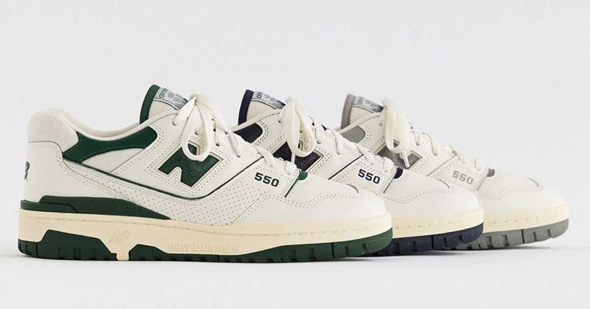 【スニダンで購入可】海外10/1・31発売 Aimé Leon dore × New Balance 550 抽選/定価/販売店舗まとめ 5枚目