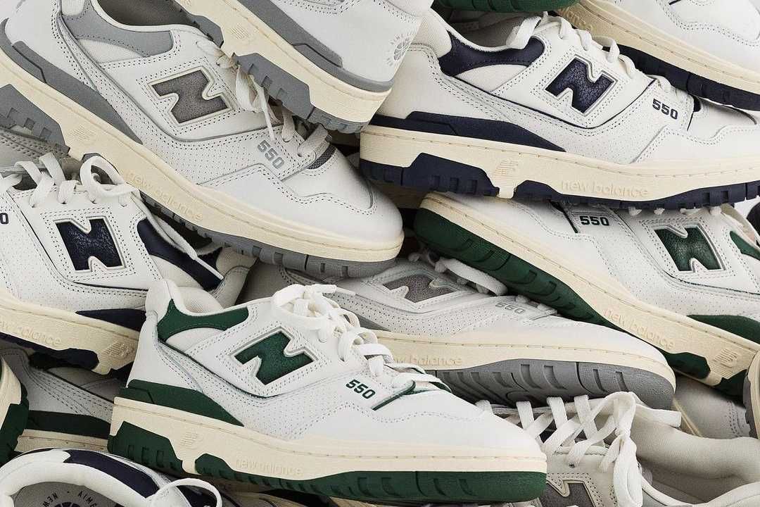 【スニダンで購入可】海外10/1・31発売 Aimé Leon dore × New Balance 550 抽選/定価/販売店舗まとめ 4枚目