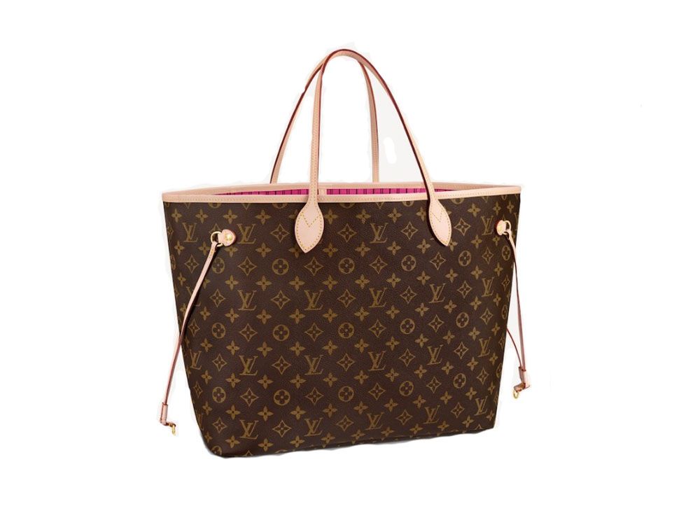 lv white handbag