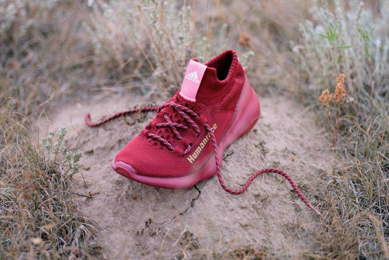【スニダンで購入可】10/9発売 Pharrell Williams × adidas Humanrace Sichona "Burgundy" 抽選/定価/販売店舗まとめ 2枚目