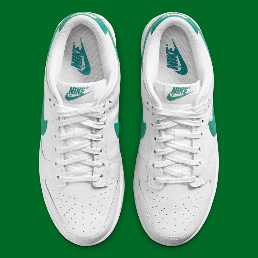 【スニダンで購入可】12/17発売 Nike WMNS Dunk Low "White/Green" 抽選/定価/販売店舗まとめ 4枚目